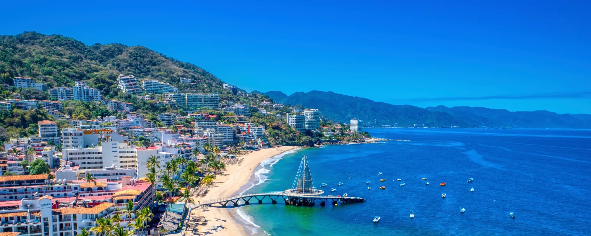 Puerto Vallarta aerial view