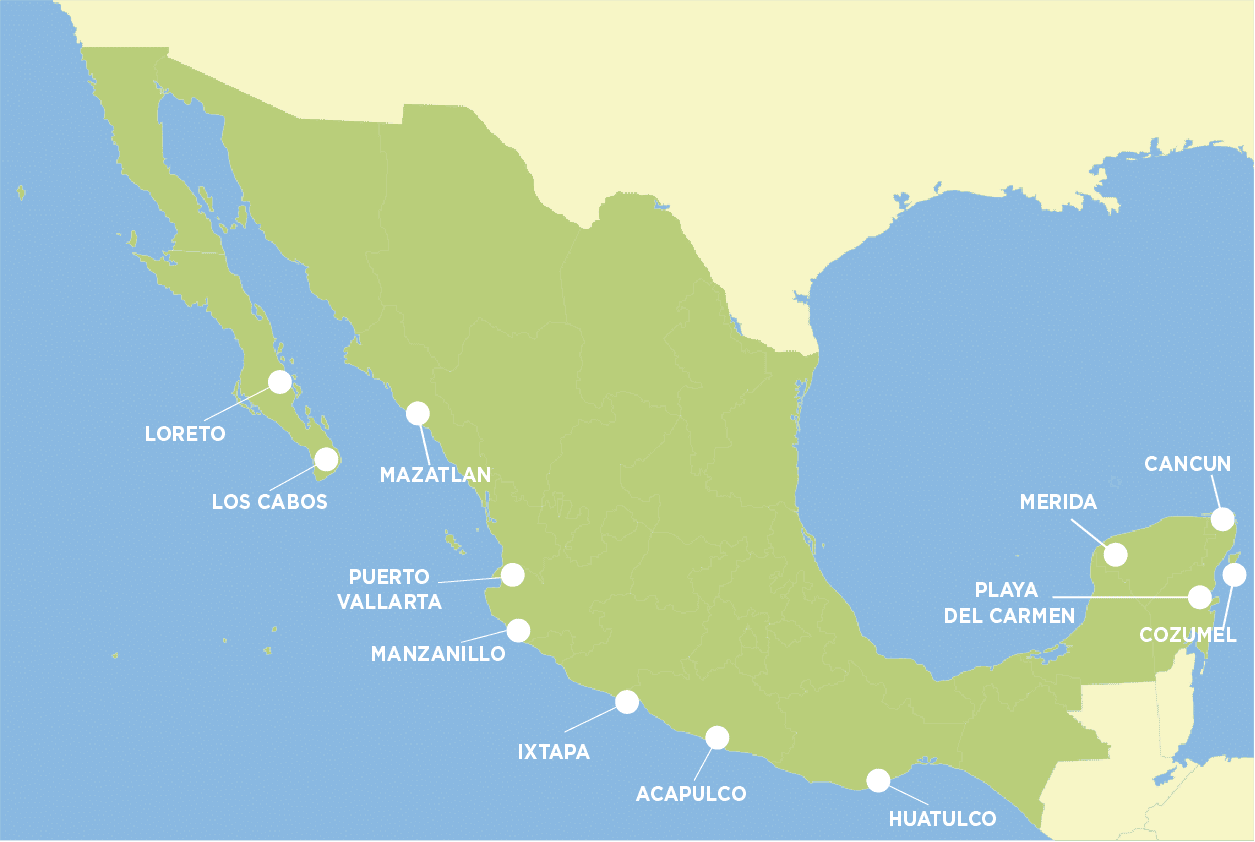 Las 17 Mejores Playas Donde Comprar Casa en México- Guía 2021