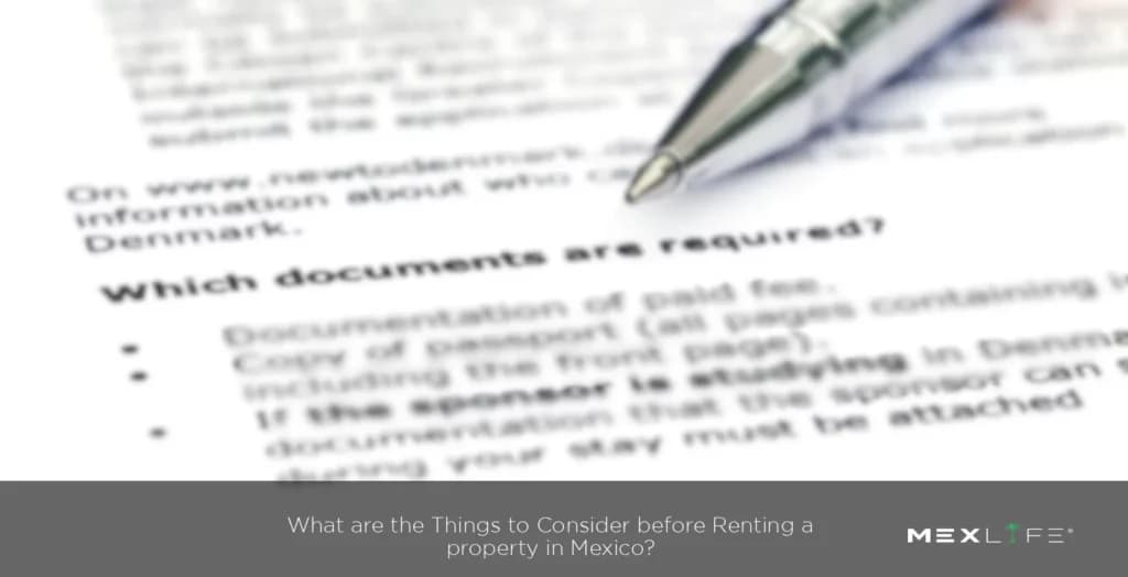 6 Common Requirements When Renting a Property in Mexico