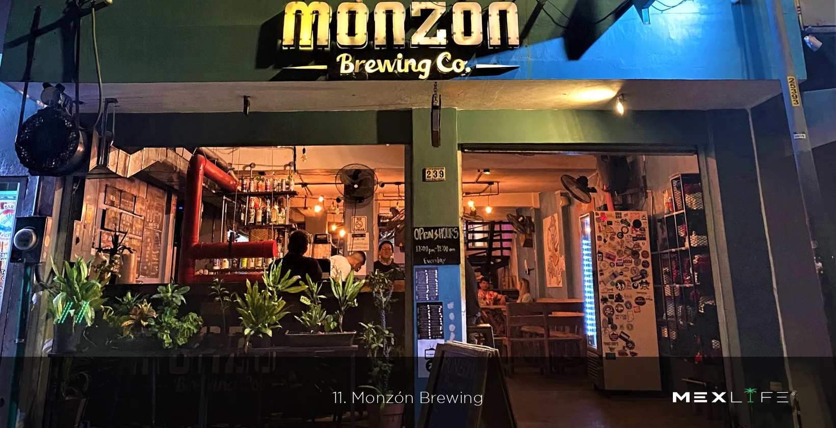 Puerto Vallarta Monzón Brewing Restaurant