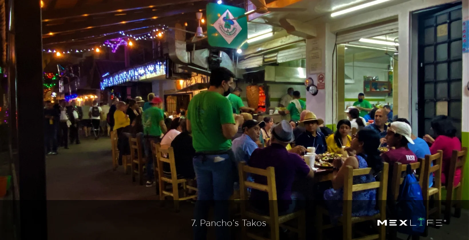 Puerto Vallarta Pancho’s Takos Restaurant