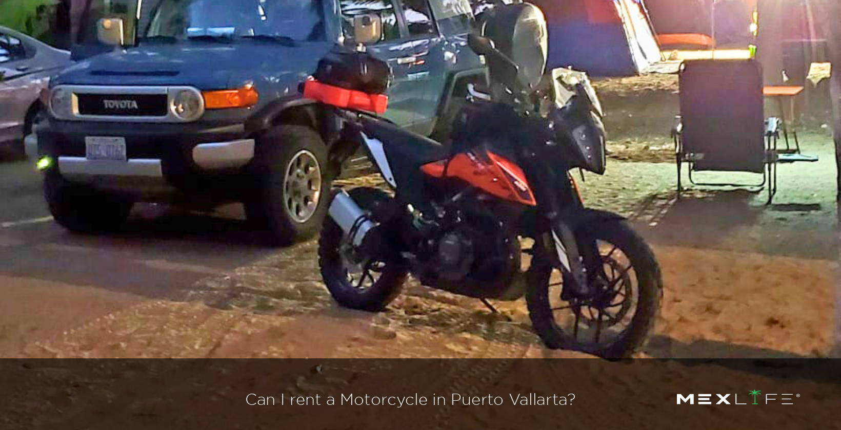 Renting a motorcycle in Puerto Vallarta